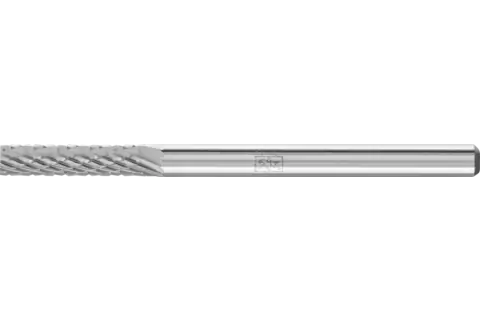 Fresa de metal duro cilíndrica ZYA Ø 03x13 mm, mango Ø 3 mm, Z4 semifino universal 1