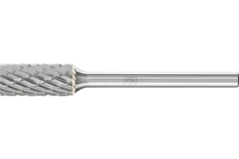 Hartmetall Frässtift Zylinder ZYA Ø 06x13 mm Schaft-Ø 3 mm Z3P universal mittel kreuzverzahnt 1