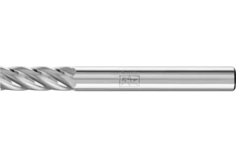 Tungsten carbide high-performance burr INOX cylindrical ZYA dia. 06x16 mm shank dia. 6 mm for stainless steel 1