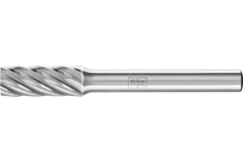 Tungsten carbide high-performance burr INOX cylindrical ZYA dia. 08x20 mm shank dia. 6 mm for stainless steel 1
