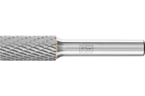Hartmetall Frässtift Zylinder ZYA Ø 12x25 mm Schaft-Ø 8 mm Z3P universal mittel kreuzverzahnt 1