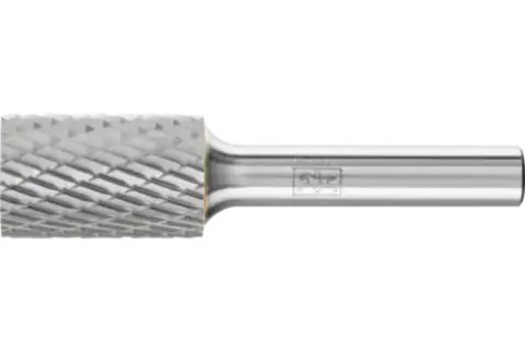 Tungsten carbide burr cylindrical ZYA dia. 16x25 mm shank dia. 8 mm Z3P universal medium cross cut 1
