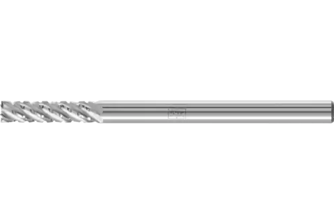 Fresa de metal duro forma cilíndrica ZYAS dentado frontal 03x13 mm, mango Ø 3 mm TITANIUM para titanio 1