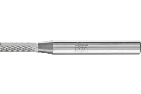 Fresa de metal duro cilíndrica ZYAS dentado frontal Ø 04x13 mm, mango Ø 6 mm, Z5 fino universal 1