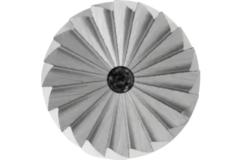 Fresa de metal duro cilíndrica ZYAS dentado frontal Ø 06x07 mm, mango Ø 3 mm, Z5 fino universal 2