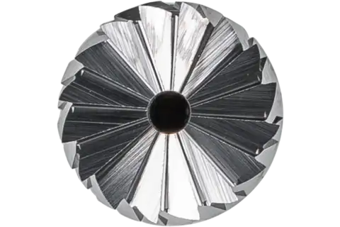 Tungsten carbide high-performance burr TOUGH cylindrical ZYAS end dia. 08x20 mm shank dia. 6 mm impact-resistant 2