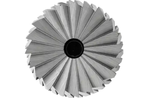 Fresa de metal duro forma cilíndrica ZYAS dentado frontal Ø 10x20 mm, mango Ø 6 mm, Z4 semifino universal 2
