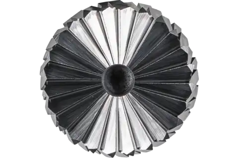 Tungsten carbide high-performance burr TOUGH cylindrical ZYAS end dia. 12x25 mm shank dia. 6 mm impact-resistant 2