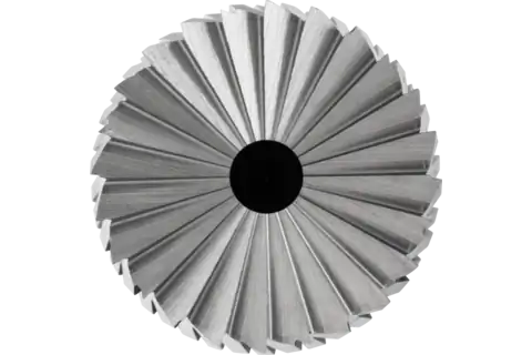 Fresa de metal duro forma cilíndrica ZYAS dentado frontal Ø 12x25 mm, mango Ø 6 mm, Z4 semifino universal 2