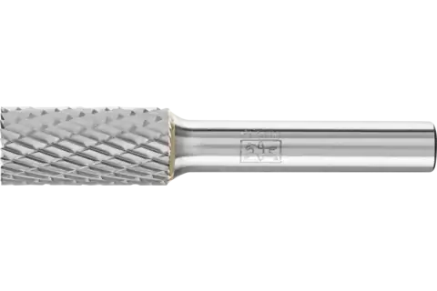 Tungsten carbide burr cylindrical ZYAS end cut dia. 12x25mm shank dia. 8mm Z3P universal medium cross cut 1
