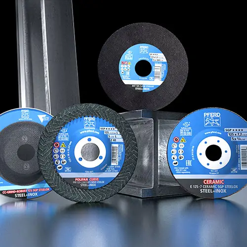 Cut-off wheels, flap discs and grinding wheels